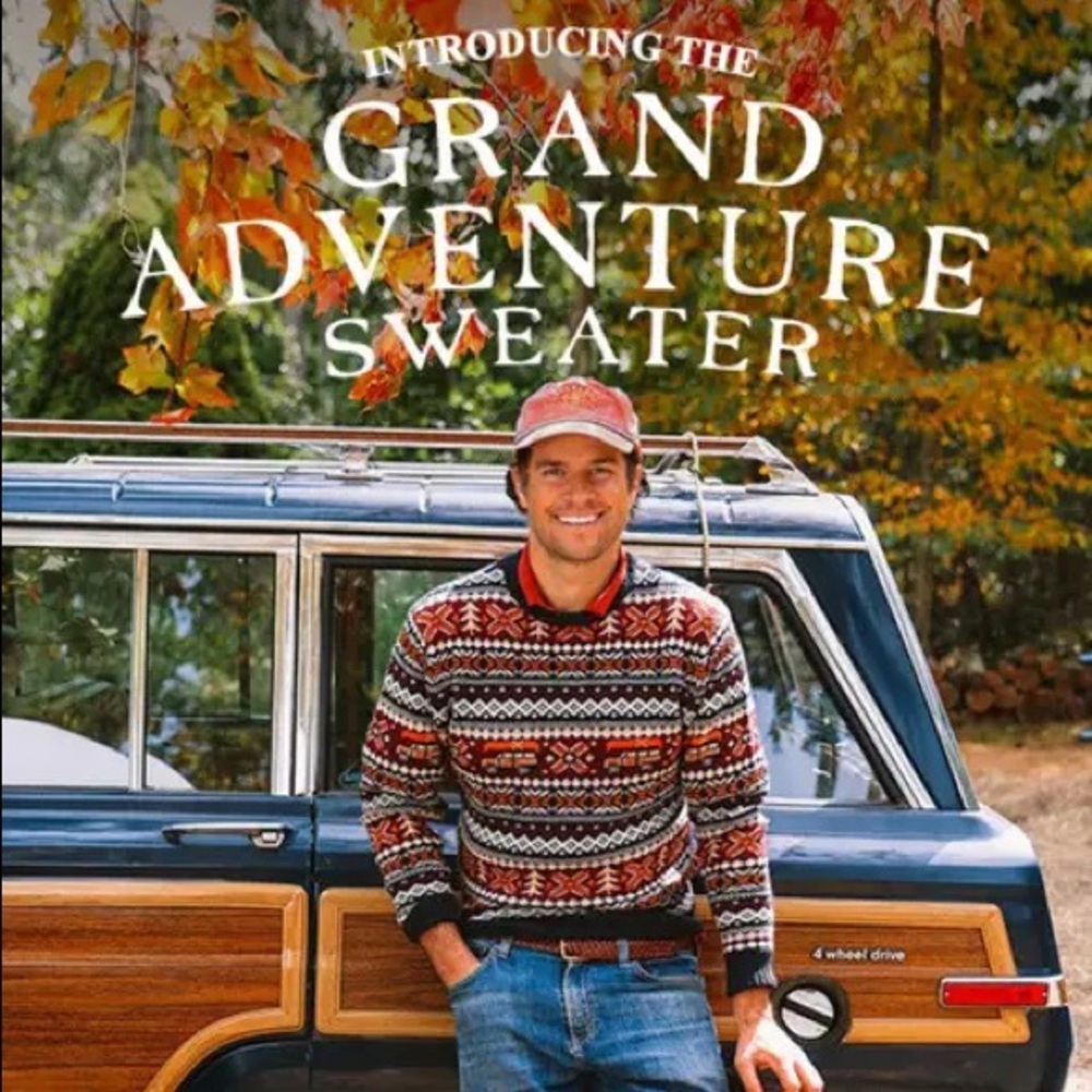 Kiel James Patrick Grand Adventure sweater | size small